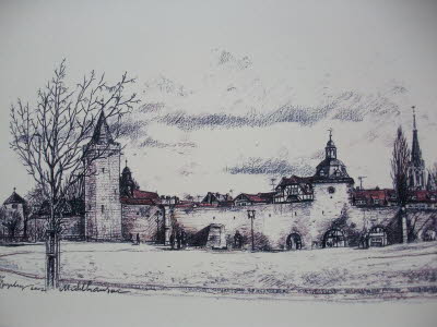 Stadtmauer, Mhlhausen